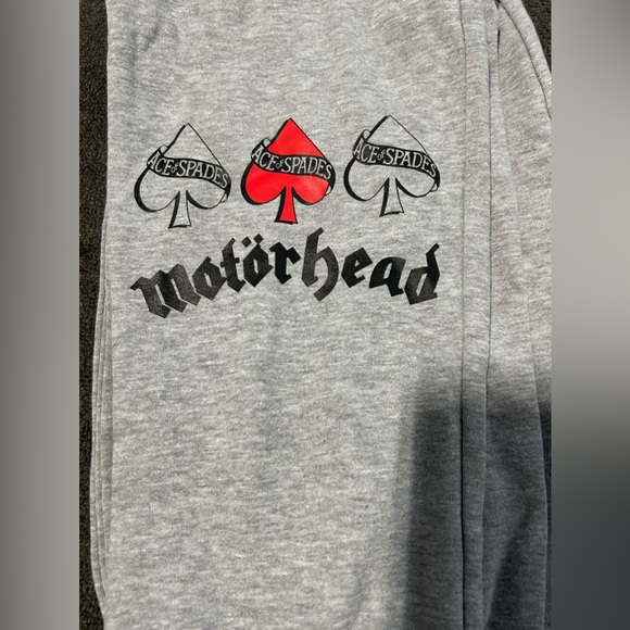 SAMPLE PIECE MOTÖRHEAD unisex joggers size medium - Picture 2 of 5